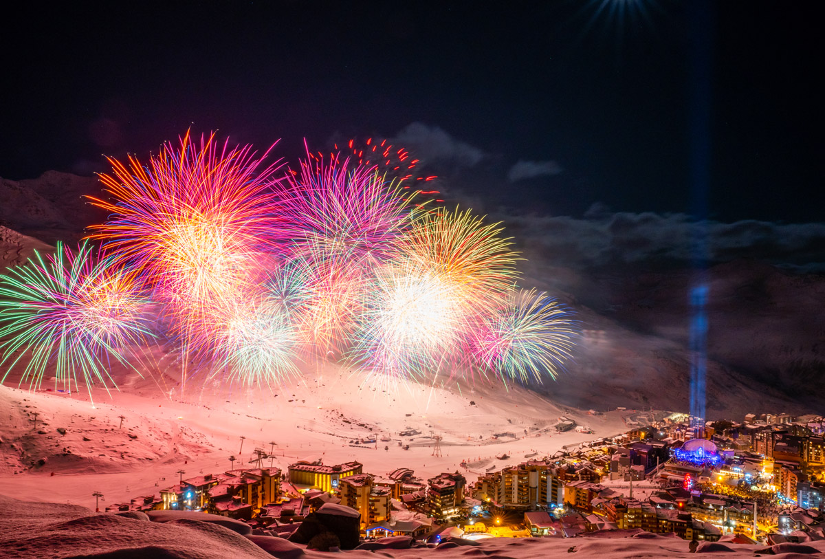 Feu artifice Nouvel An T.Loubere OT Val Thorens 15